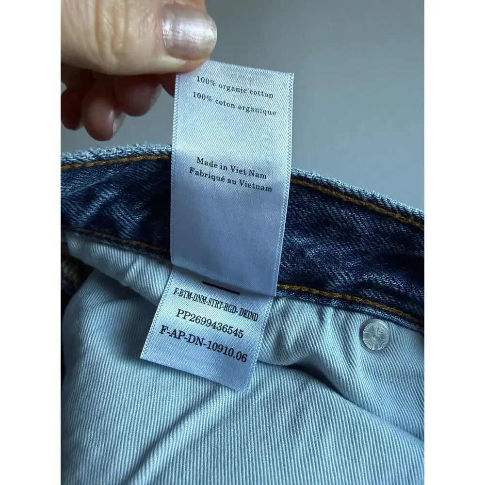 $128 Everlane 90s Cheeky Jean - Dark Wash - 25 Ankle (27” inseam)